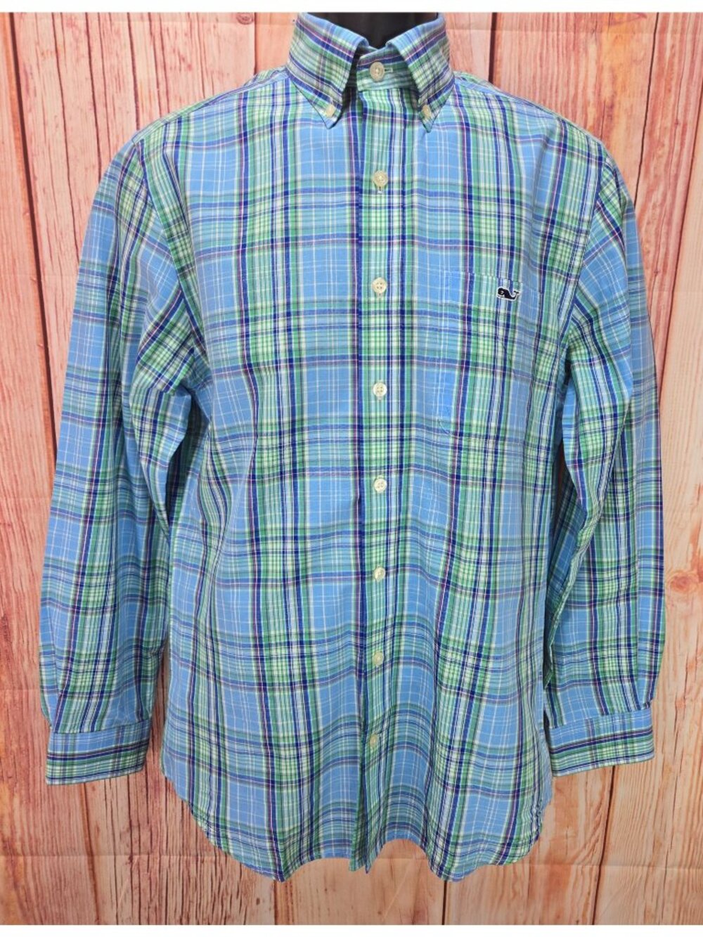 Vineyard Vines Mens Slim Button Down Tucker Shirt Size Small - Picture 1 of 7